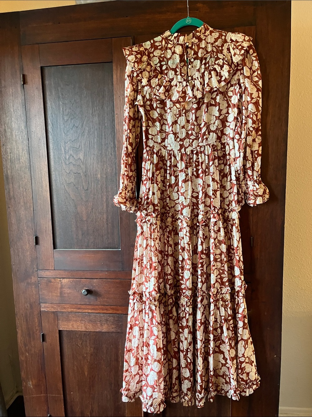 DOEN Caramel Dress - Ambridge Rose Red - NWT in XS - Picture 5 of 9